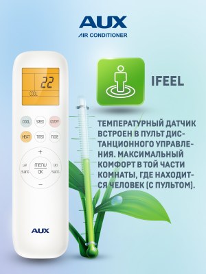 Настенный кондиционер AUX ASW-H07A4/CB-R2DI/AS-H07A4/CB-R2DI — фото 9