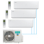 Мультисистема Hisense AS-10UW4RXVQH00AGх3/AMW3-24U4RJC — фото 1