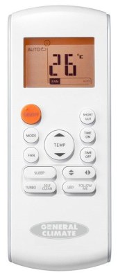 Настенный кондиционер General Climate GC-R30HR/GU-R30H — фото 3