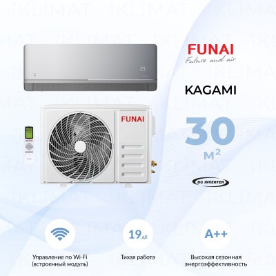 Настенный кондиционер FUNAI RAC-I-KM30HP.D01 — фото 1
