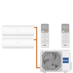 Мульти сплит система Haier AS25PS1HRA-Mх2/2U40S2SM2FA — фото 1