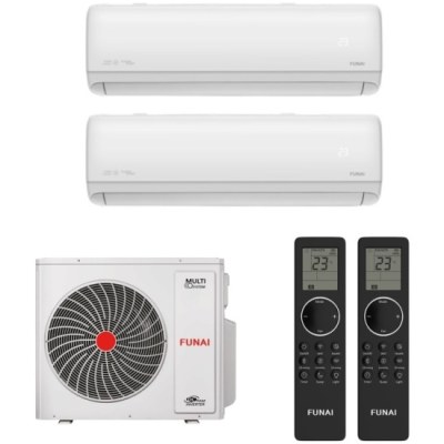 Мульти сплит система FUNAI RAM-I-KD30HP.W02/Sх3/RAM-I-2SKG80HP.02/U — фото 1