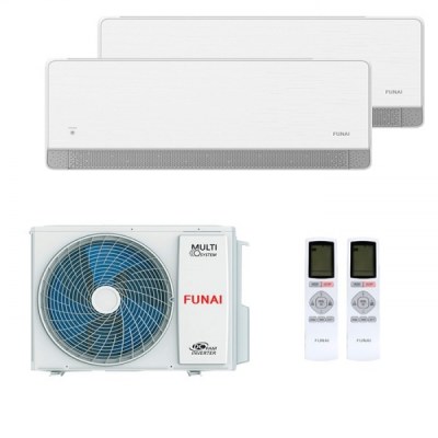 Мульти сплит система FUNAI RAM-I-KMS25HP.W01/Sх2/RAM-I-2OK55HP.02/U — фото 1