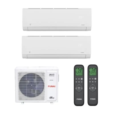 Мульти сплит система FUNAI RAM-I-SG25HP.W02х2/RAMI-2OK40HP.01/U — фото 1