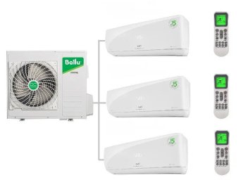 Мультисистема Ballu BSUI-FM/in-07HN8/EUх3/BA3OI-FM/out-21HN8/EU