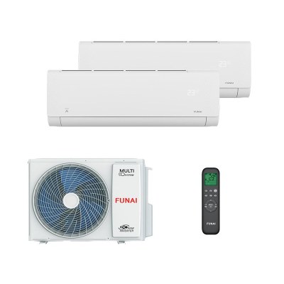Мульти сплит система FUNAI RAM-I-SG25HP.W02х2/RAM-I-2OK55HP.02/U — фото 5