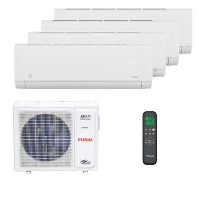 Мульти сплит система FUNAI RAM-I-SG25HP.W03х4/RAM-I-4OK85HP.01/U — фото 1