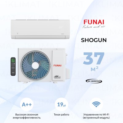 Настенный кондиционер FUNAI RAC-I-SG35HP.D05 — фото 1