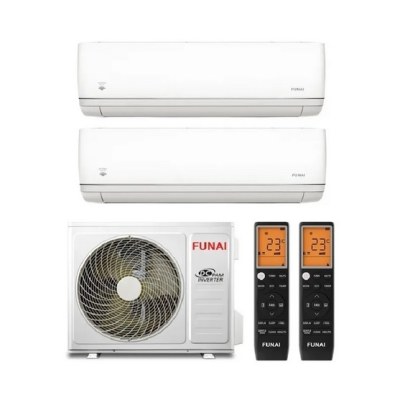 Мульти сплит система FUNAI RAM-I-KD30HP.W02/Sх2/RAM-I-2SKG50HP.02/U — фото 1