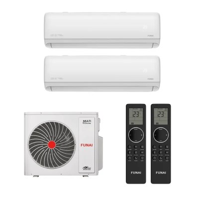 Мульти сплит система FUNAI RAM-I-DA25HP.W01/Sx2/RAM-I-2OK40HP.01/U — фото 2