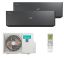 Мульти сплит система Hisense AS-10UW4RXVQH00AG(B)х2/AMW2-18U4RXC — фото 1
