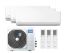 Мульти сплит система Midea MMAG2-09N8D0-Iх3/M3OG-21HFN8-Q1 — фото 1