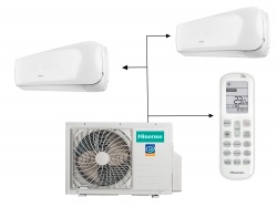 Мультисистема Hisense AS-10UW4RXVQH00AG+AS-13UW4RXVQH01G/AMW3-18U4RJC LP